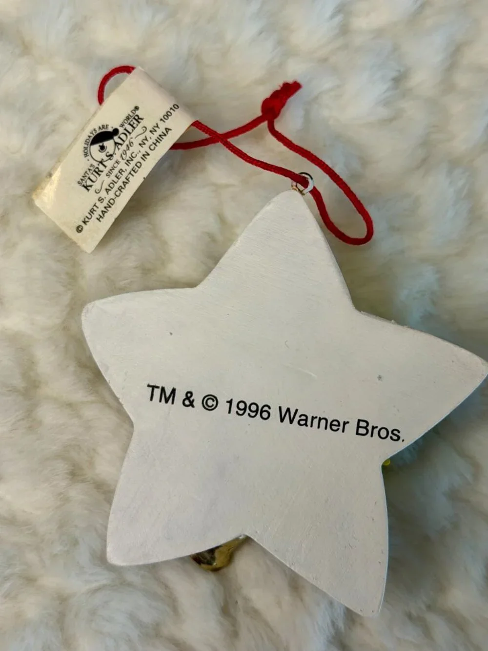 Vintage Kurt Adler Warner Brothers Tweety Bird Ornament